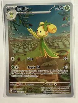 Pokemon TCG Dolliv 200/198 Scarlet & Violet Base Illustration Rare - Image 1