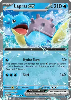 Lapras ex 022/088 Perfect Order Foil Double Rare Pokemon NM - Image 1