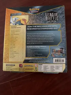 Pokemon Reshiram & Charizard-GX League Battle Deck - Factory Sealed Deck - Image 2