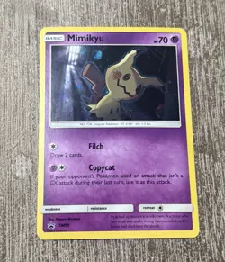 Pokemon TCG Mimikyu SM Black Star Promo SM99 Holo Promo NM - Image 1