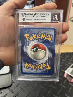 Machop Shadowless Base Set BGS 2.5 Vintage Pokemon 52/102 PSA CGC - Image 2