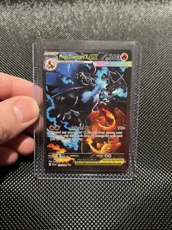 Pokemon TCG Phantasmal Flames Mega Charizard X SIR 125/094 NM - Image 2