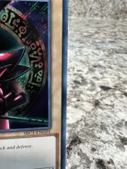 Yugioh! Dark Magician SBC1-ENG01 Secret Rare 1st Edition LP - Image 5