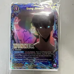 Sung Jinwoo Alt Art Winner Foil UEPR/SLG-1-019 NM - Union Arena Solo Leveling - Image 1