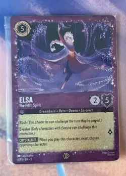 Elsa - The Fifth Spirit 6 Disney Lorcana Promo Cards Holo - Image 1