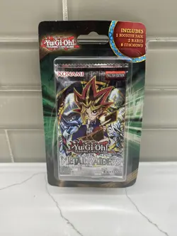 Yugioh Metal Raiders Blister Pack + 10 Cards English - New & Sealed - Image 1