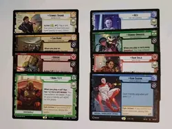 STAR WARS UNLIMITED TCG SHADOWS OF THE GALAXY COMPLETE COMMON SET 106 CARDS - Image 3