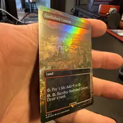 Sunbaked Canyon (Borderless) Universes Beyond: Assassin's Creed Foil NM 111 - Image 2