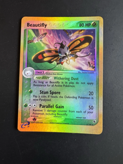 Carta Pokemon - Beautifly - EX Rubino & Zaffiro - Reverse Holo - 2/109 - Eng - Image 1