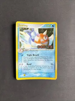 Pokemon TCG Seaking EX Deoxys 24/107 Reverse Holo Rare STAMPED 2005 Nintendo - Image 1