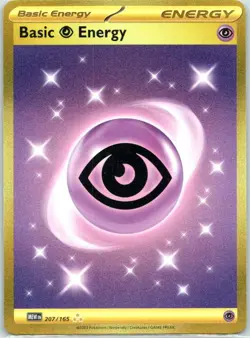 Basic Psychic Energy 207/165 – Holo – 2023 Pokemon TCG Scarlet & Violet: 151 NM - Image 1