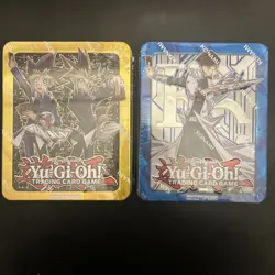 Yu-Gi-Oh! Mega Tins 2017 Bundle - Yami Yugi & Yugi + Kaiba - Factory Sealed Tins - Image 1