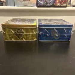 Yu-Gi-Oh! Mega Tins 2017 Bundle - Yami Yugi & Yugi + Kaiba - Factory Sealed Tins - Image 4