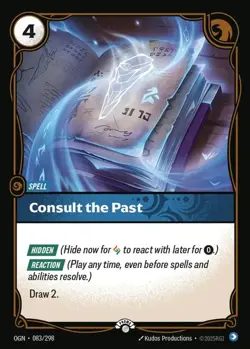 Riftbound: League of Legends Karte Consult OGN 083/298 Nexus Night Pack PROMO - Image 1