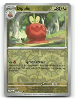 Dipplin 127/167 - Twilight Masquerade Reverse Holo - Pokemon Card NM/M - Image 1