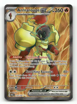 Armarouge ex 218/182 - Paradox Rift - Pokemon Card NM/M - Image 1