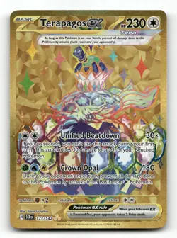 Terapagos ex 173/142 - Stellar Crown - Pokemon Card NM/M - Image 1