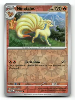 Ninetales 027/167 - Twilight Masquerade Reverse Holo - Pokemon Card NM/M - Image 1