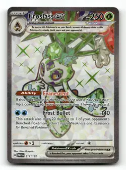 Froslass ex 217/182 - Paradox Rift - Pokemon Card NM/M - Image 1