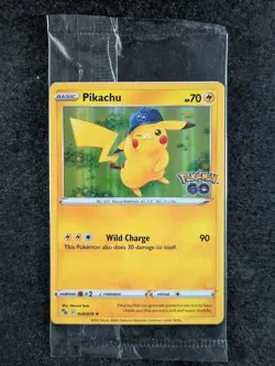 2022 Pokemon PIKACHU #028/078 Pokemon GO Promo - Holo Lightning English (B) - Image 1