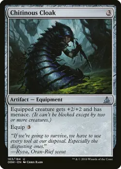 X4 Chitinous Cloak Oath of the Gatewatch LP/NM MTG Magic DNA GAMES - Image 1