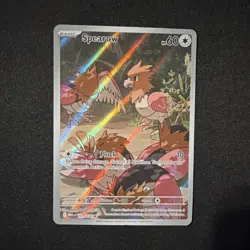 Pokemon Spearow Illustration Rare Holo Me01 Mega Evolution 151/132 60 HP - Image 1