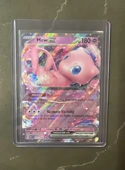 Pokemon TCG Mew EX 151/165 Double Rare Scarlet & Violet - Image 1