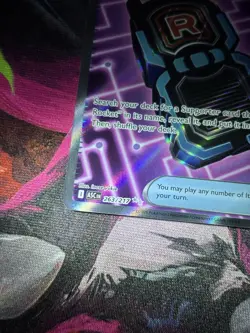 Pokemon TCG Team Rocket's Transceiver 263/217 Secret Rare Foil Trainer 2022 - Image 2