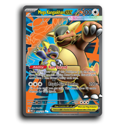 Mega Kangaskhan ex 164/132 Ultra Rare Mega Evolution Pokemon NM - Image 1