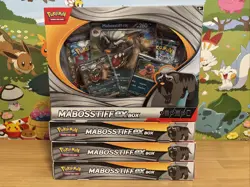 Pokemon TCG - Mabosstiff EX Box Brand NEW & Factory Sealed *4-Boxes Lot* - Image 1