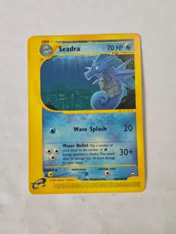 Seadra 58/147 Uncommon Aquapolis Pokemon Near Mint - Image 1
