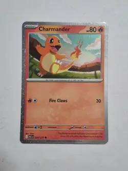 Charmander 020/217 (Cosmos Holo) 020/217 Holo Ascended Heroes Pokemon Holo NM - Image 1