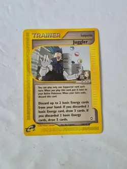 Juggler 126/147 Uncommon Aquapolis Pokemon Near Mint - Image 1