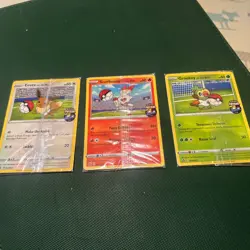 Pokemon Cards TCG Futsal Stamp On The Ball Eevee Grookey Scorbunny Promo SEALED - Image 1