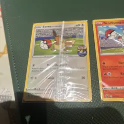 Pokemon Cards TCG Futsal Stamp On The Ball Eevee Grookey Scorbunny Promo SEALED - Image 2