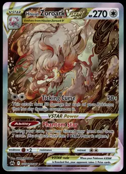 Hisuian Zoroark VSTAR GG56/159 Crown Zenith Holo NM/M Pokemon TCG - Image 1