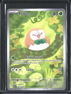 Rowlet 090/088 Holo Illustration Rare Perfect Order Pokemon NM/M - Image 1