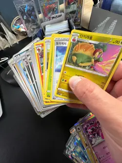 Pokemon TCG Mixed Card Lot Bundle Bulk Holos Reverse Foils Japanese Korean + Hit - Image 3