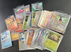 Pokemon Chinese Gem Pack 4 Bulk Lot 100+ Cards Holo/Reverse Art Rare CBB4 - Image 1