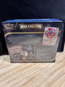 Mega Evolution Lucario Pokemon Center Sealed Elite Trainer Box (ETB) RIPPED SEAL - Image 3