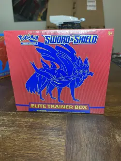 Pokemon TCG: Sword and Shield - Base Set ETB Elite Trainer Box - New Sealed - Image 1