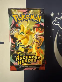 Pokemon TCG Ascended Heroes Booster Pack Lot of 10 SEALED ✅ Trusted Seller - Image 1