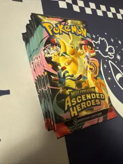 Pokemon TCG Ascended Heroes Booster Pack Lot of 10 SEALED ✅ Trusted Seller - Image 2