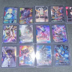 Gundam War & Pokemon Holo Card Lot 20x Freedom, Victory, Unicorn, Zekrom, Unown - Image 2