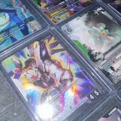 Gundam War & Pokemon Holo Card Lot 20x Freedom, Victory, Unicorn, Zekrom, Unown - Image 4
