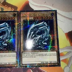 Yu-Gi-Oh MP24-EN001 Blue-Eyes White Dragon Quarter Century Secret Rare - Image 2