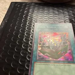 Yugioh TCG Toon World MRL-076 Super Rare LP - Image 2