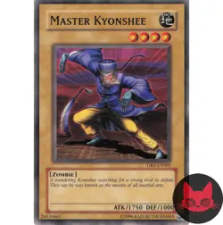 Yugioh Master Kyonshee DR1-EN001 Common NM - Image 1