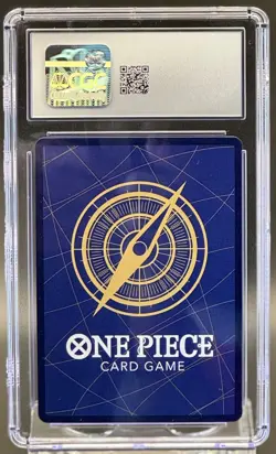 ONE PIECE 2025 MONKEY LUFFY PC VOL. 3 #P-075 PROMO ALT ART PARALLEL CGC 8 - Image 2