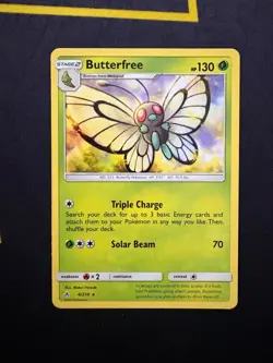 Butterfree 04/214 Rare SM Unbroken Bonds Pokemon Card Near Mint/Mint - Image 1